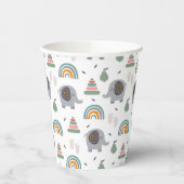 Niedlich Baby Toy Pattern Pappbecher (Links)