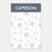 Niedlich Baby Toy Pattern Post-it Klebezettel (Vorderseite)