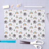 Niedlich Baby Toy Pattern Seidenpapier (Handwerk)