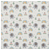 Niedlich Baby Toy Pattern Stoff (Muster)
