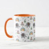 Niedlich Baby Toy Pattern Tasse (Links)