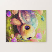 Niedlich Baby Turtle Jigsaw Puzzle (Horizontal)