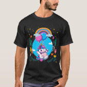 Niedlich Baby Unicorn T-Shirt (Vorderseite)