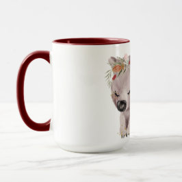 Niedlich Baby Wombat Gold Speckle Individuelle Nam Tasse