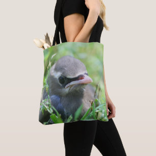 Niedlich Baby Yellow Cedar Waxwing Bird Tasche