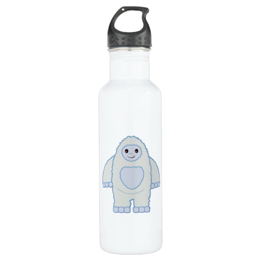 Niedlich Baby Yeti Edelstahlflasche (Vorderseite)