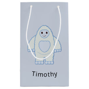Niedlich Baby Yeti Kleine Geschenktüte