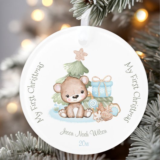 Niedlich Baby's First Christmas Ornament Acrylic