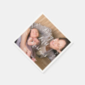 Niedlich Baby's First Christmas Paper Napkins Serviette (Ecke)