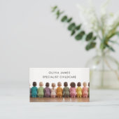 Niedlich Babys Kinderzimmer Kinderbetreuung Kinder Visitenkarte (Stehend Vorderseite)