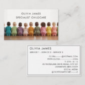 Niedlich Babys Kinderzimmer Kinderbetreuung Kinder Visitenkarte (Vorne/Hinten)