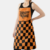 Niedlich Backend King Word Art Schürze (InSitu)