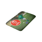 Niedlich! Badematte - Personalisiert - klein (Schrägansicht)