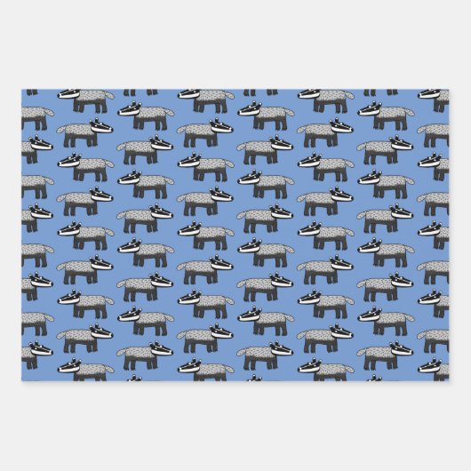 Niedlich Badger Geschenkpapier Set (Vorderseite 3)
