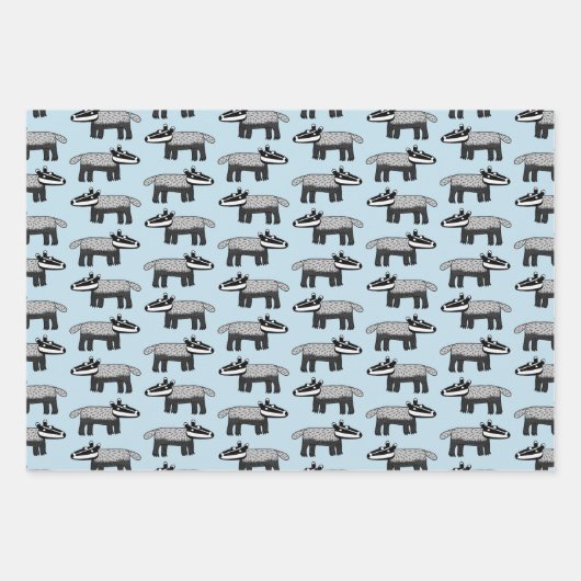 Niedlich Badger Geschenkpapier Set (Vorderseite 2)