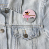 Niedlich Ballerina Button (Beispiel)