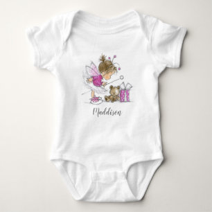 Niedlich Ballerina Fairy Baby Bodysuit Strampler