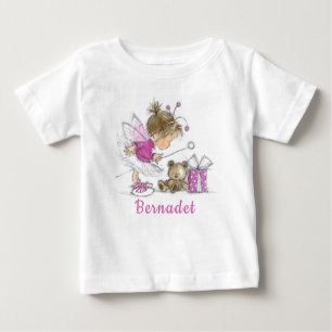 Niedlich Ballerina Fairy Baby T - Shirt