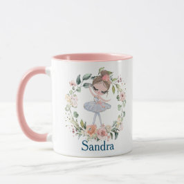 Niedlich Ballerina Girl Tasse