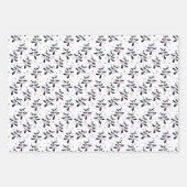 Niedlich Ballerina Panda Bears Ballett Tanz Geschenkpapier Set (Vorderseite 3)