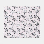 Niedlich Ballerina Panda Bears Tiertanz Fleecedecke (Vorderseite (Horizontal))