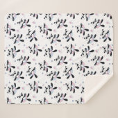 Niedlich Ballerina Panda Bears Tiertanz Sherpadecke (Vorderseite (Horizontal))