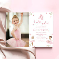 Niedlich Ballet Dancer Girls' Ballerina Geburtstag