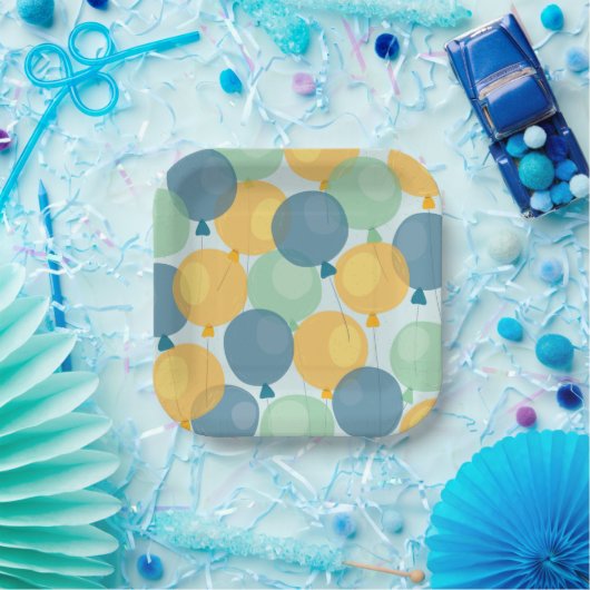 Niedlich Balloon Birthday Paper Teller (Party)