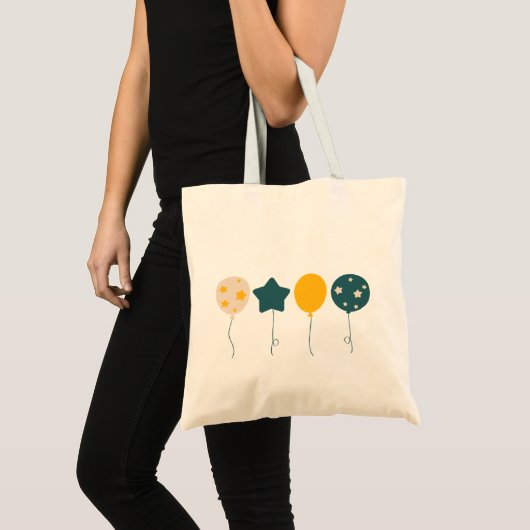 Niedlich Balloon-Pattern-Tragetaschen Tragetasche (Vorderseite (Produkt))