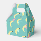 Niedlich Banana Bunch Aquamarin Confetti Babydusch Geschenkschachtel (Rückseite)