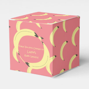 Niedlich Banana Bunch Baby Dusche Muster Gefallen  Geschenkschachtel