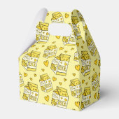 Niedlich Banana Milk Carton Geschenkschachtel (Rückseite)