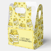 Niedlich Banana Milk Carton Geschenkschachtel (Geöffnet)