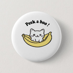 Niedlich , Banana, Peekaboo !, Japan, Kitten Button