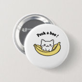 Niedlich , Banana, Peekaboo !, Japan, Kitten Button (Vorne & Hinten)