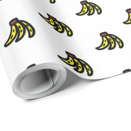 Niedlich Banana Wrapper Geschenkpapier (Rolleneckpunkt)