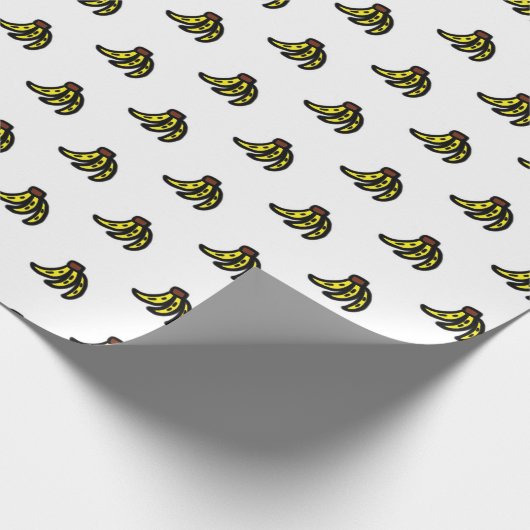 Niedlich Banana Wrapper Geschenkpapier (Ecke)