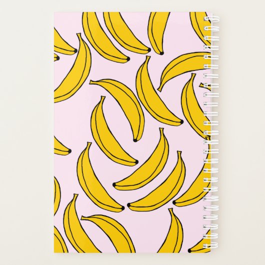 Niedlich Bananen-Planer-Notebook Planer (Rückseite)