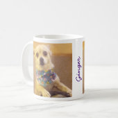 Niedlich Bandana Chihuahua Pet Custom Kaffeetasse (Vorderseite Links)
