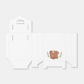 Niedlich Bärenjunge Babydusche Geschenkschachtel (Ungefaltet)