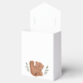 Niedlich Bärenjunge Babydusche Geschenkschachtel (Geöffnet)