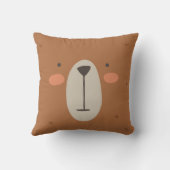 Niedlich Bärenkinder Kinderzimmer Kinderzimmer Kissen (Rückseite)