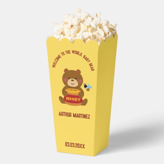 Niedlich Bärenmädchen Kinderdusche Geschenkschachtel (Geplatzt)