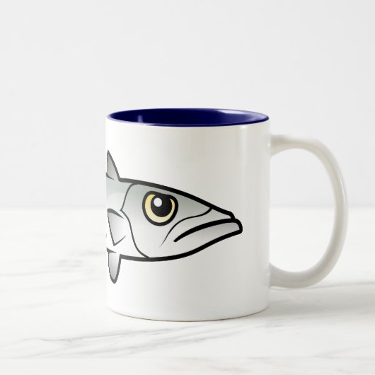 Niedlich Barracuda Zweifarbige Tasse (Rechts)