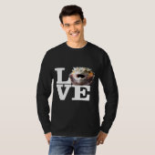 Niedlich Bartete Drachen Liebe Bartete Drachen T-Shirt (Vorne ganz)
