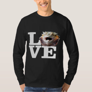 Niedlich Bartete Drachen Liebe Bartete Drachen T-Shirt