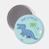 Niedlich Baryonyx Magnet (Vorderseite/Rückseite)
