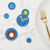 Niedlich Baseball Boy Geburtstag Konfetti (Gruppe)