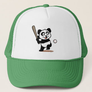 Niedlich Baseball Panda Truckerkappe