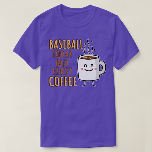 Niedlich Baseball T-Shirt (Design vorne)